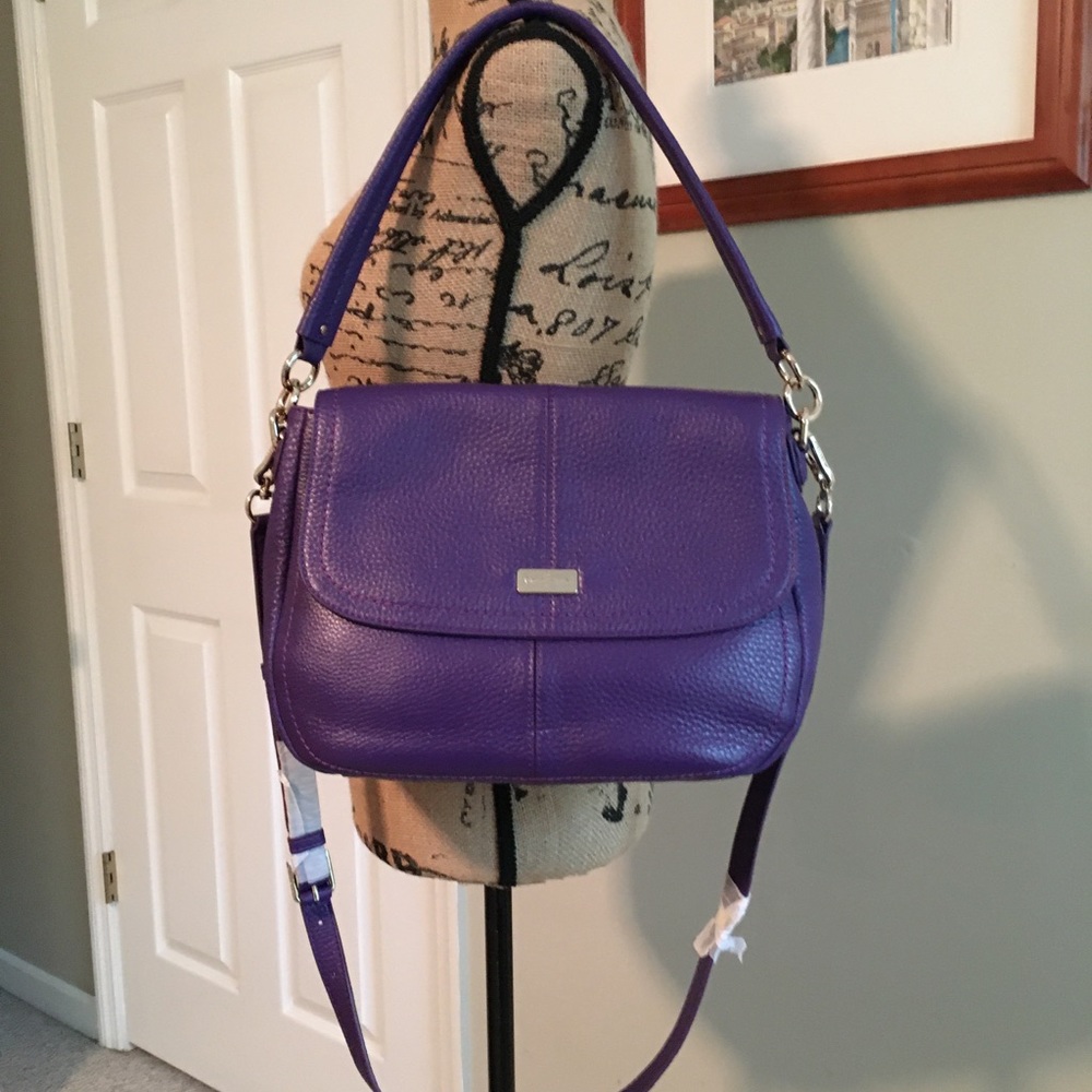 SOLD - NWT Cole Haan Jenna Village Purple Reign